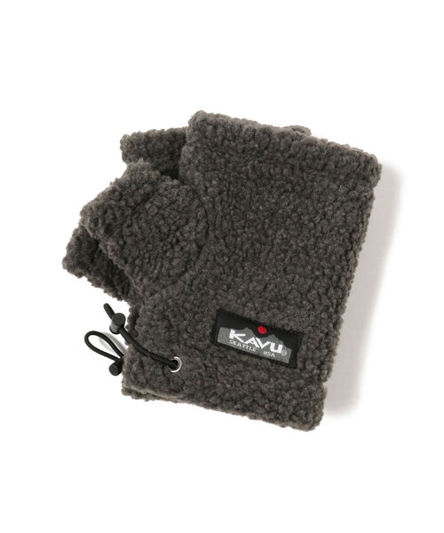 KAVU（カブー）の「KAVU / Hand Warmer（手袋・メンズ・ベージュ/ブラック/チャコールグレー・ONE SIZE）」の3枚目の写真