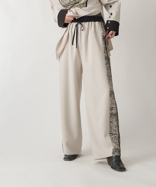 La SRIC（ラスリック）の「La SRIC / コクーンイージーPT【セットアップ可】（その他パンツ・レディース・ブラック/グレー系その他・38）」の21枚目の写真
