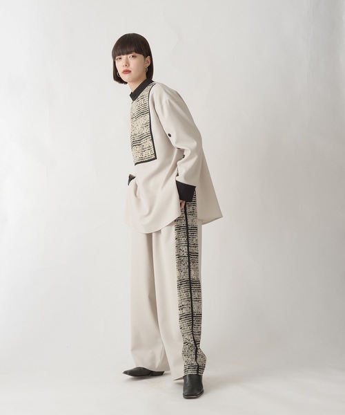 La SRIC（ラスリック）の「La SRIC / コクーンイージーPT【セットアップ可】（その他パンツ・レディース・ブラック/グレー系その他・38）」の18枚目の写真