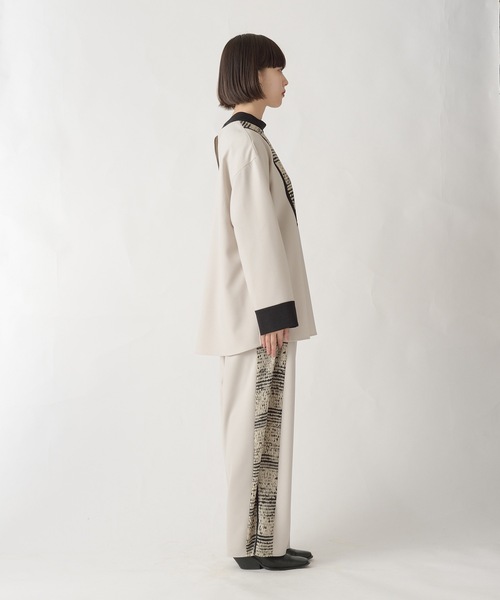 La SRIC（ラスリック）の「La SRIC / コクーンイージーPT【セットアップ可】（その他パンツ・レディース・ブラック/グレー系その他・38）」の15枚目の写真