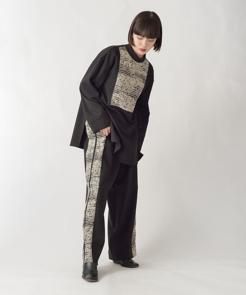 La SRIC（ラスリック）の「La SRIC / コクーンイージーPT【セットアップ可】（その他パンツ・レディース・ブラック/グレー系その他・38）」の20枚目の写真