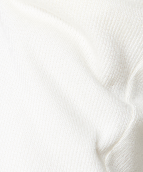 qualite（カリテ）の「リブジャージパンツ（その他パンツ・レディース・オフホワイト/グレイッシュブルー・38/34）」の10枚目の写真