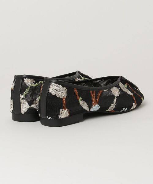 Solace（ソレイス）の「シアーエンブロイダリーチャイナパンプス（パンプス・レディース・ブラック/ブルー/ナチュラル・LL/M/L）」の8枚目の写真