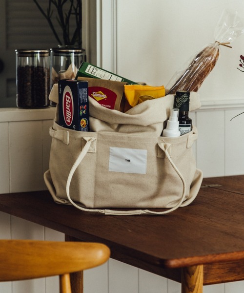 THE（ザ）の「3- THE CANVAS TOTE（トートバッグ・レディース・ホワイト/ブラック/ネイビー/レッド/オリーブ/オレンジ・ONE SIZE）」の13枚目の写真