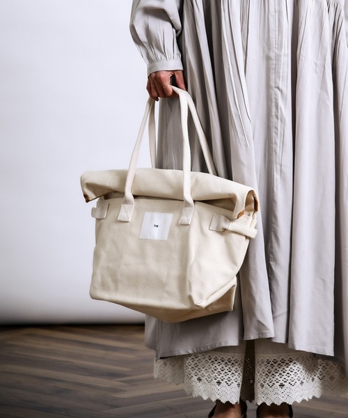 THE（ザ）の「3- THE CANVAS TOTE（トートバッグ・レディース・ホワイト/ブラック/ネイビー/レッド/オリーブ/オレンジ・ONE SIZE）」の15枚目の写真