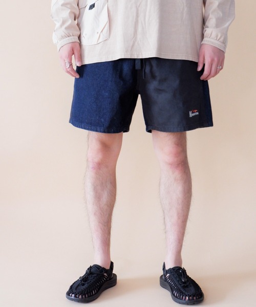 MANASTASH（マナスタッシュ）の「MANASTASH/マナスタッシュ　CHILLIWACK SHORTS 22 チリワックショーツ22　7126028（その他パンツ・メンズ・その他/インディゴブルー/ブラック/ナチュラル・MEDIUM/X-LARGE/LARGE）」の4枚目の写真