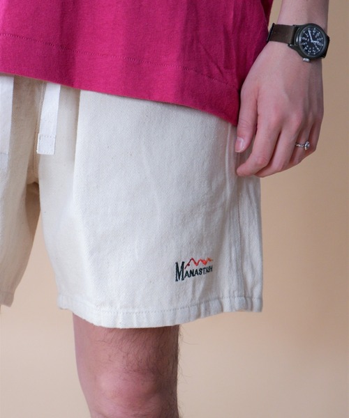 MANASTASH（マナスタッシュ）の「MANASTASH/マナスタッシュ　CHILLIWACK SHORTS 22 チリワックショーツ22　7126028（その他パンツ・メンズ・その他/インディゴブルー/ブラック/ナチュラル・MEDIUM/X-LARGE/LARGE）」の11枚目の写真