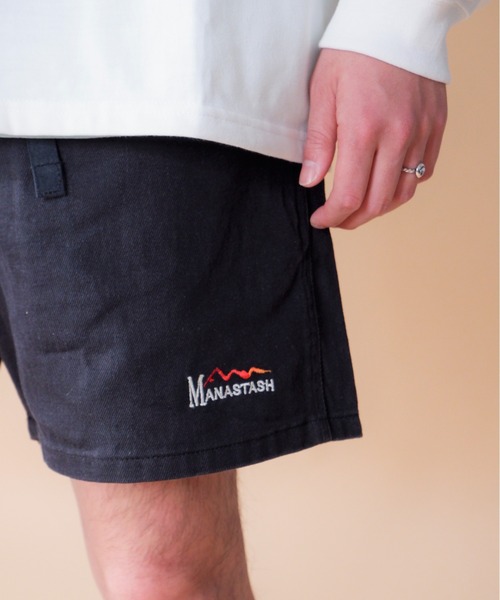 MANASTASH（マナスタッシュ）の「MANASTASH/マナスタッシュ　CHILLIWACK SHORTS 22 チリワックショーツ22　7126028（その他パンツ・メンズ・その他/インディゴブルー/ブラック/ナチュラル・MEDIUM/X-LARGE/LARGE）」の13枚目の写真