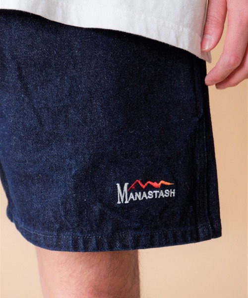 MANASTASH（マナスタッシュ）の「MANASTASH/マナスタッシュ　CHILLIWACK SHORTS 22 チリワックショーツ22　7126028（その他パンツ・メンズ・その他/インディゴブルー/ブラック/ナチュラル・MEDIUM/X-LARGE/LARGE）」の14枚目の写真