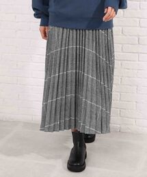 SHOO・LA・RUE | チェック柄プリーツスカート(スカート)