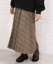 SHOO・LA・RUE | チェック柄プリーツスカート(スカート)