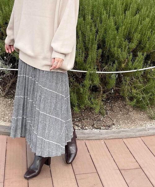 SHOO・LA・RUE（シューラルー）の「◆チェック柄プリーツスカート（スカート・レディース・ブラック系1/ダークブラウン系1/ブラウン系その他2・00）」の18枚目の写真