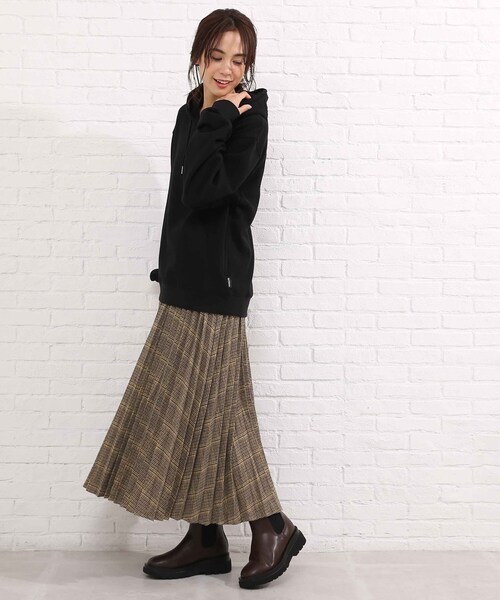 SHOO・LA・RUE（シューラルー）の「◆チェック柄プリーツスカート（スカート・レディース・ブラック系1/ダークブラウン系1/ブラウン系その他2・00）」の15枚目の写真