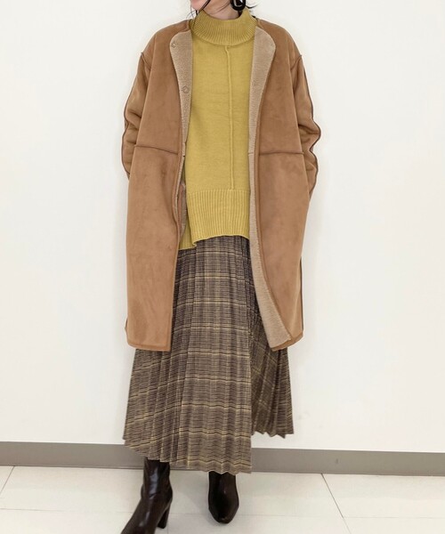 SHOO・LA・RUE（シューラルー）の「◆チェック柄プリーツスカート（スカート・レディース・ブラック系1/ダークブラウン系1/ブラウン系その他2・00）」の11枚目の写真