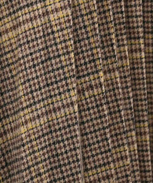 SHOO・LA・RUE（シューラルー）の「◆チェック柄プリーツスカート（スカート・レディース・ブラック系1/ダークブラウン系1/ブラウン系その他2・00）」の21枚目の写真