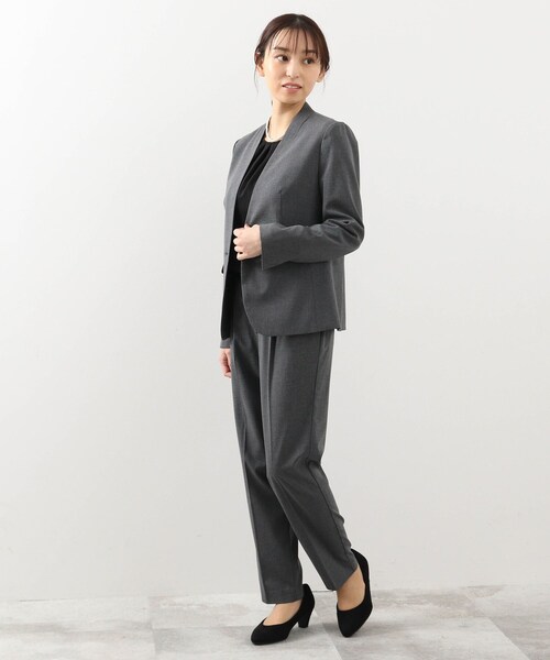 DRESKIP(ドレスキップ)の「◆【M-LL】フロントタックブラウス(シャツ/ブラウス・レディース・ブラック/オフホワイト/サンドベージュ・01/02/03/04)」の22枚目の写真