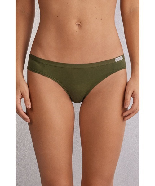 Intimissimi（インティミッシミ）の「コットン ショーツ（ショーツ・レディース・ホワイト/ブラック/ベージュ/ブルー/ヘザーグレー/キナリ/グレイッシュブルー/サンドベージュ/ヘザーチャコール/ライトグリーン/ピンク/ライトパープル/ミント/スカイブルー/ワインレッド/グリーン/インディゴブルー/パープル/スモークピンク/ライトカーキ/アーミー/サーモンピンク/ピンクベージュ/ライトブルー/セージグリーン/ワイン/ダークインディゴブルー/バーガンディー/カーキ/ライラック/チェリーピンク/サックスブルー系・S/L/M）」の14枚目の写真