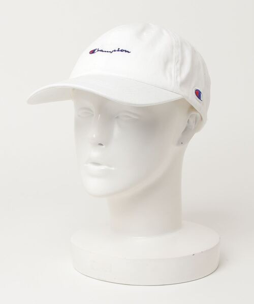 Champion(チャンピオン)の「Champion:ツイルキャップ(キャップ・メンズ・パープル/ホワイト/ブラック/ベージュ・FREE)」の2枚目の写真