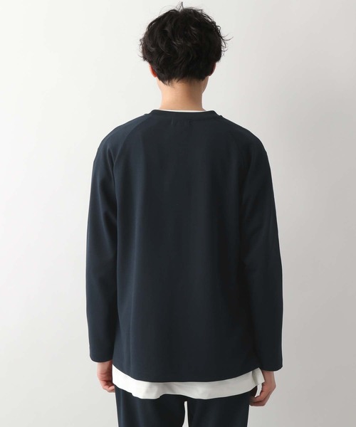 GLOBAL WORK(グローバルワーク)の「ジョーゼットTee/長袖/255805(Tシャツ/カットソー・メンズ・ホワイト系その他2/ネイビー/チャコールグレー/ライトグレー/キャメル・LARGE/SMALL/MEDIUM)」の13枚目の写真