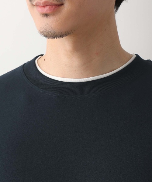 GLOBAL WORK(グローバルワーク)の「ジョーゼットTee/長袖/255805(Tシャツ/カットソー・メンズ・ホワイト系その他2/ネイビー/チャコールグレー/ライトグレー/キャメル・LARGE/SMALL/MEDIUM)」の14枚目の写真