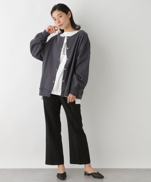 LEPSIM（レプシィム）の「カラーフレアパンツ　272390（その他パンツ・レディース・ブラック/ライム/オレンジ・MEDIUM/LARGE）」の4枚目の写真