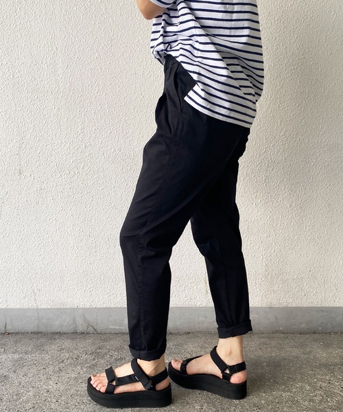 LBC(エルビーシー)の「さらひやジップレスパンツ(その他パンツ・レディース・ブラック/ブルー/ホワイト/オリーブ/イエロー・M/S/L)」の9枚目の写真