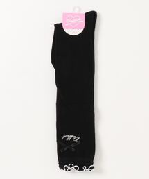 PINKHUNT（ピンクハント）の「PINKHUNT リボン付きニーハイソックス 6643（ソックス/靴下・キッズ）」