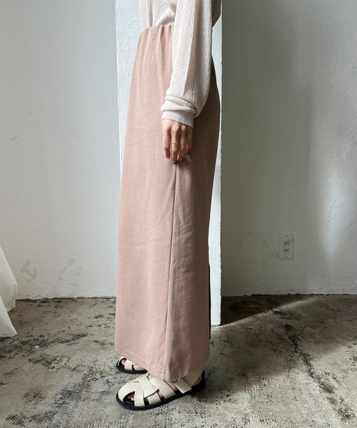 CAPRICIEUX LE'MAGE（カプリシューレマージュ）の「パッチワークタイトスカート（スカート・レディース・ブラック/ベージュ・FREE）」の14枚目の写真