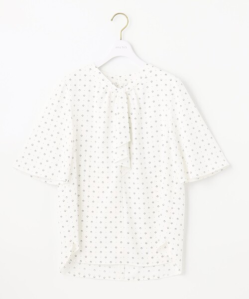 ANY SIS(エニィスィス)の「【洗える】タックボウタイ ブラウス(シャツ/ブラウス・レディース・ライトグレー系5/ホワイト系5/ホワイト系・2)」の9枚目の写真