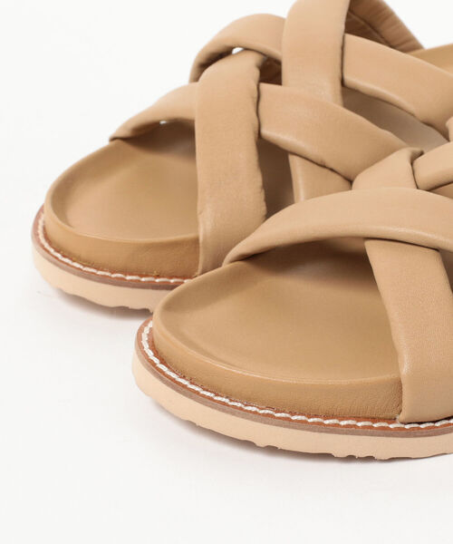 B:MING by BEAMS(ビーミングバイビームス)の「PAOLO BOVE / メッシュ サンダル(サンダル・レディース・ブラック/ナチュラル・38/39/36/37)」の3枚目の写真