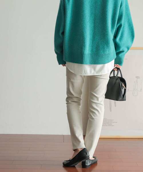 URBAN RESEARCH DOORS(アーバンリサーチドアーズ)の「デニムスリムイージーパンツ(デニムパンツ・レディース・ブラック/グレー/インディゴブルー・1/0)」の8枚目の写真