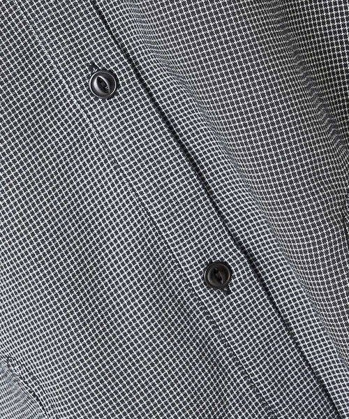 A de a.v.v（アードアー・ヴェ・ヴェ）の「［SET UP対応］ミックスギンガムチャックシャツ（シャツ/ブラウス・レディース・ブラック/マスタード・38/36）」の17枚目の写真