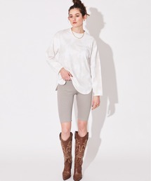 ALEXIA STAM | Logo Band Rib Cycling Shorts/ロゴバンドリブサイクリングショーツ(その他パンツ)