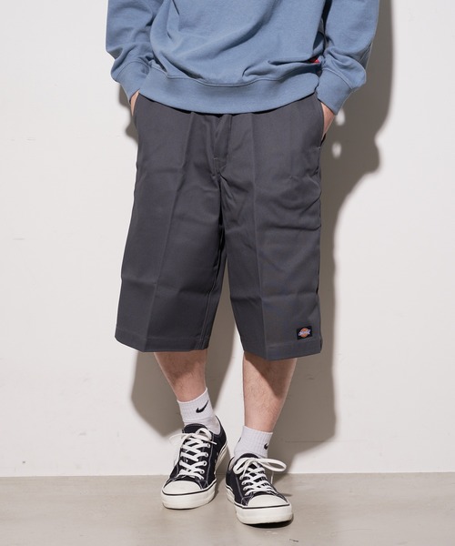 Dickies(ディッキーズ)の「【DICKIES/ディッキーズ】JPセルフォンワークショーツ 182M40WD13 ワイドショーツ ワンポイント(その他パンツ・メンズ・ブラック/ブラウン/グリーン/チャコールグレー/オレンジ/ロイヤルブルー/ネイビー/ベージュ/カーキ/アーミー/パープル・30inch/36inch/32inch/28inch/34inch)」の3枚目の写真