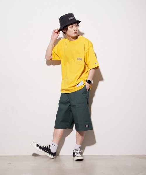 Dickies(ディッキーズ)の「【DICKIES/ディッキーズ】JPセルフォンワークショーツ 182M40WD13 ワイドショーツ ワンポイント(その他パンツ・メンズ・ブラック/ブラウン/グリーン/チャコールグレー/オレンジ/ロイヤルブルー/ネイビー/ベージュ/カーキ/アーミー/パープル・30inch/36inch/32inch/28inch/34inch)」の17枚目の写真