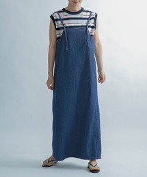 FORK&SPOON | FORK&SPOON　デニムサロペットスカート(ワンピース)