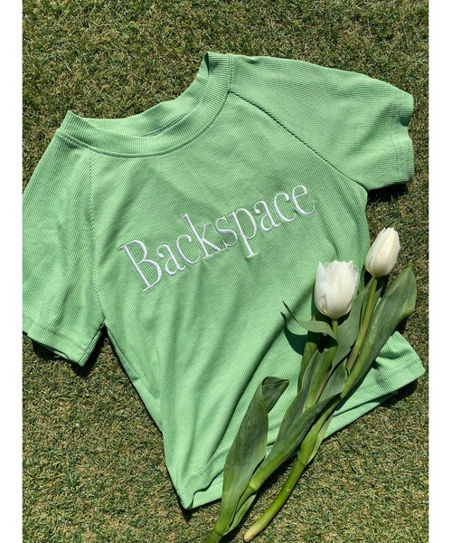WC(ダブル シー)の「BackspaceピチT(Tシャツ/カットソー・レディース・グリーン/パープル/ホワイト/イエロー・FREE)」の3枚目の写真