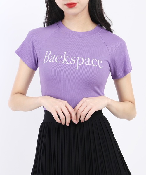 WC(ダブル シー)の「BackspaceピチT(Tシャツ/カットソー・レディース・グリーン/パープル/ホワイト/イエロー・FREE)」の13枚目の写真