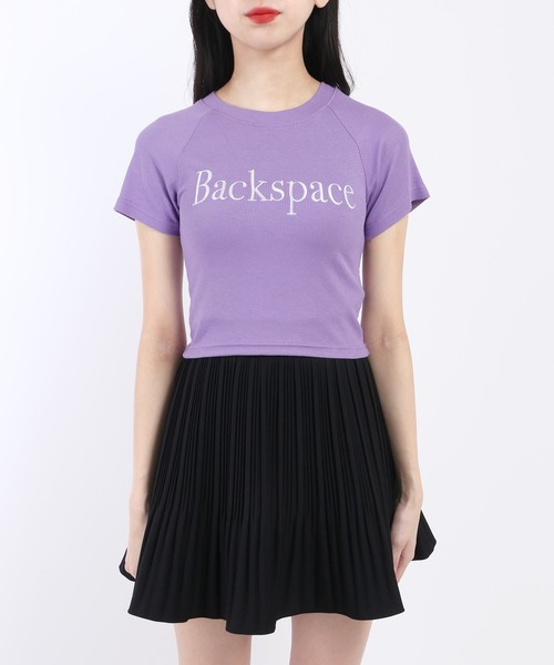 WC(ダブル シー)の「BackspaceピチT(Tシャツ/カットソー・レディース・グリーン/パープル/ホワイト/イエロー・FREE)」の14枚目の写真