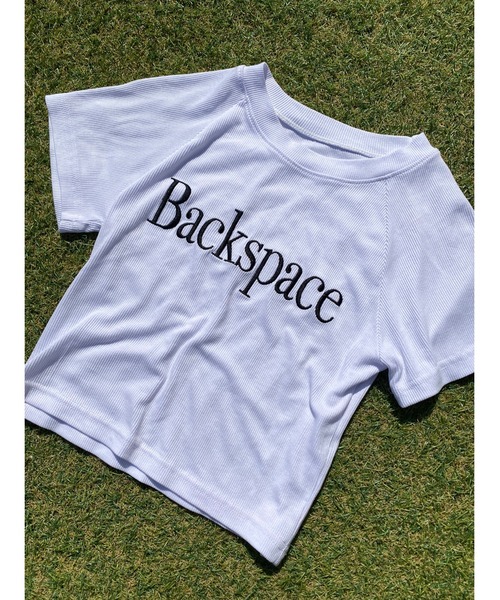 WC(ダブル シー)の「BackspaceピチT(Tシャツ/カットソー・レディース・グリーン/パープル/ホワイト/イエロー・FREE)」の8枚目の写真