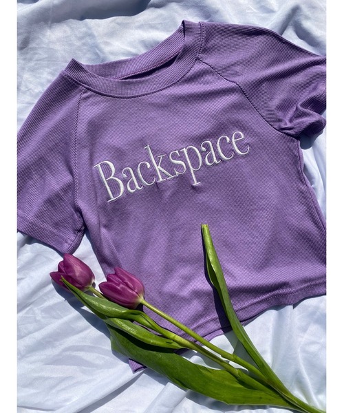 WC(ダブル シー)の「BackspaceピチT(Tシャツ/カットソー・レディース・グリーン/パープル/ホワイト/イエロー・FREE)」の9枚目の写真