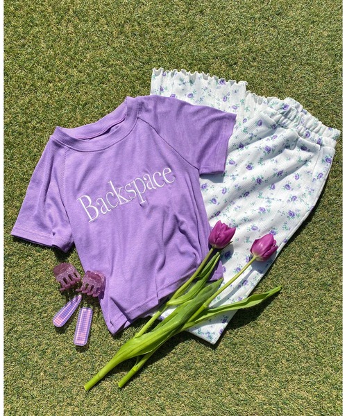 WC(ダブル シー)の「BackspaceピチT(Tシャツ/カットソー・レディース・グリーン/パープル/ホワイト/イエロー・FREE)」の10枚目の写真