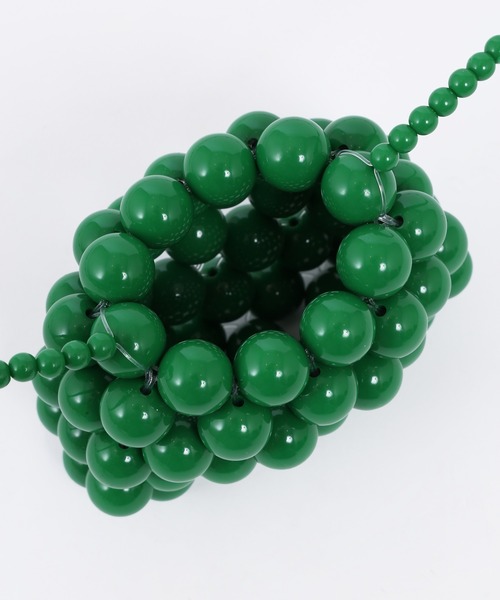 WC（ダブル シー）の「ビーズミニバッグ（ショルダーバッグ・レディース・ホワイト/グリーン/その他1・FREE）」の12枚目の写真