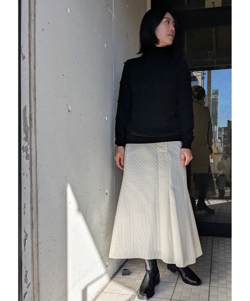 Sono(ソーノ)の「【SONO/ソーノ】キルティングジャガード マーメイドスカート(スカート・レディース・アイボリー/ブラック/ブラウン・2/1)」の19枚目の写真