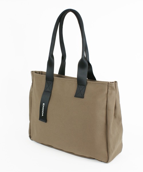 EMODA（エモダ）の「EMODA/エモダ　キャンバスグログランA4トート（トートバッグ・レディース・ブラック/オフホワイト/ブラウン系その他・FREE）」の22枚目の写真