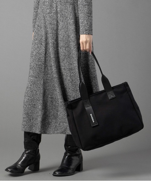 EMODA（エモダ）の「EMODA/エモダ　キャンバスグログランA4トート（トートバッグ・レディース・ブラック/オフホワイト/ブラウン系その他・FREE）」の13枚目の写真