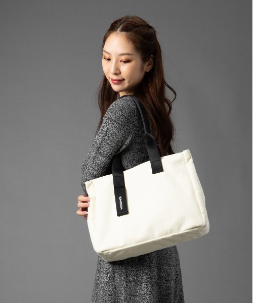 EMODA（エモダ）の「EMODA/エモダ　キャンバスグログランA4トート（トートバッグ・レディース・ブラック/オフホワイト/ブラウン系その他・FREE）」の8枚目の写真