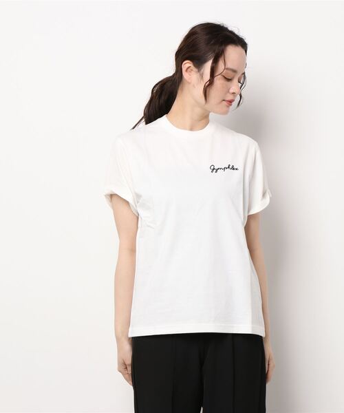 tシャツ Gymphlex | 刺繍ロゴTシャツ WOMEN レディース GYMPHLEX（ジムフレックス）の「Gymphlex | 刺繍ロゴTシャツ