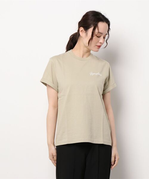 tシャツ Gymphlex | 刺繍ロゴTシャツ WOMEN レディース GYMPHLEX（ジムフレックス）の「Gymphlex | 刺繍ロゴTシャツ