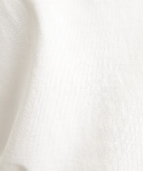 SHOO・LA・RUE（シューラルー）の「◆【接触冷感/洗濯機可】タック フレンチスリーブ Tシャツ（Tシャツ/カットソー・レディース・ブラック/オリーブ/ホワイト系/ブラック系2/ブルー系2/ピンク系・00）」の14枚目の写真